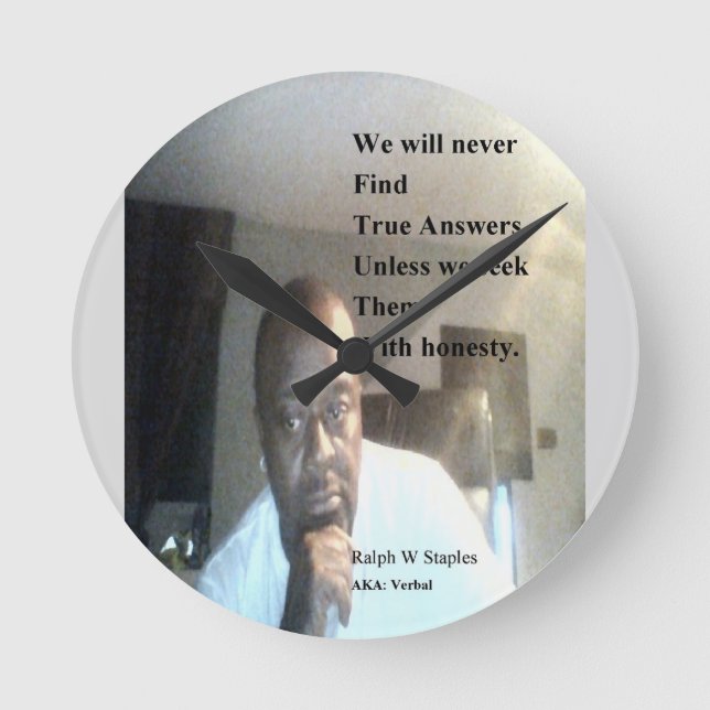 Relógio Redondo Ralph Wisden Staples (Frente)