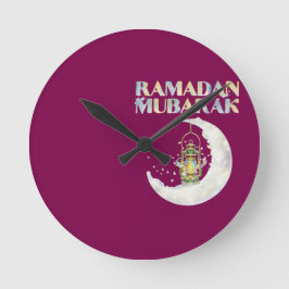 Relógio Redondo Ramadão Mubarak