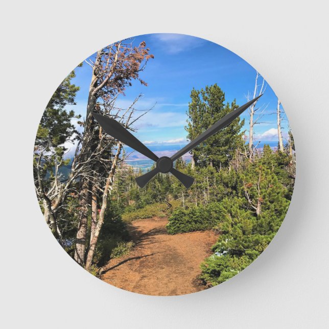 Relógio Redondo Rastreio no Monte Howard, OU (Frente)