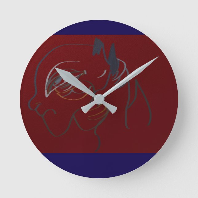 Relógio Redondo Regal Bird  (Frente)