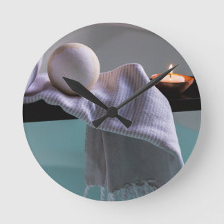 Relógio Redondo Relaxing Bath Clock