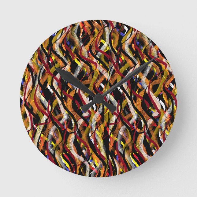 Relógio Redondo Relógios Contemporâneos de Parede Modernos (Frente)