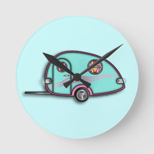 Relógio Redondo Relógios de Reboque RV Largura