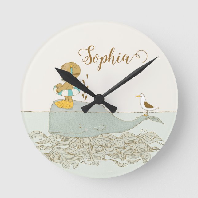 Relógio Redondo Reloj de la colección Magical Nursery (Frente)