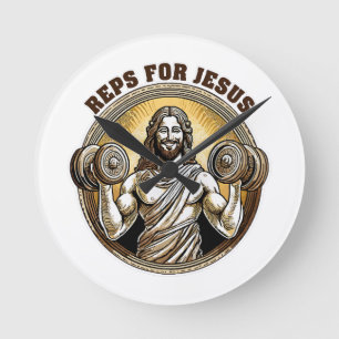 Relógio Redondo Representantes para Jesus