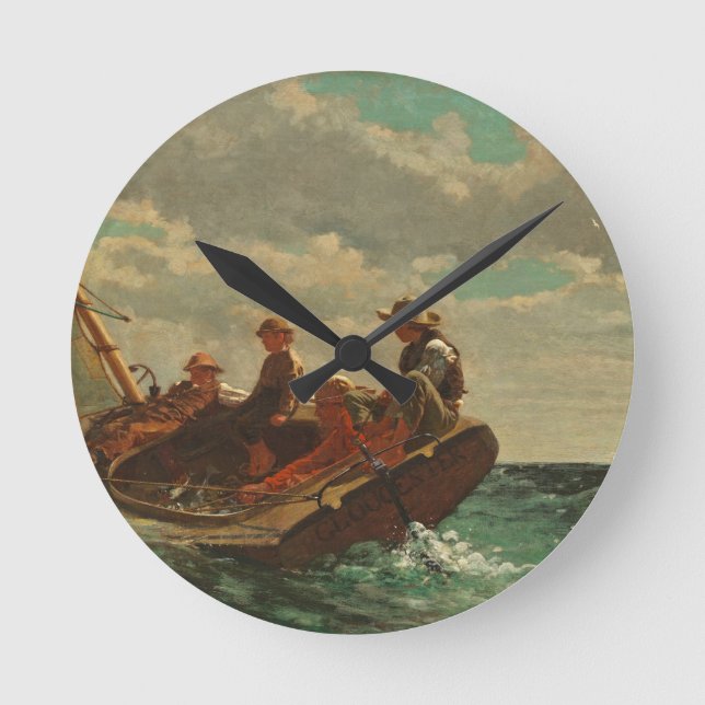 Relógio Redondo Respiração (Um Vento Justo) 1873-76 (Frente)