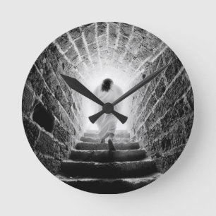 Relógio Redondo Ressurreição do Cristo de Jesus