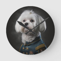 Retrato Maltês rico Cãozinho