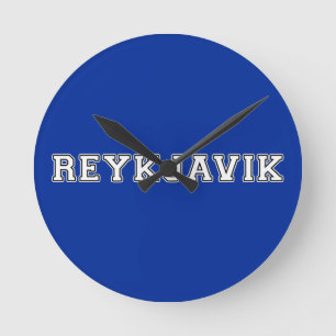 Relógio Redondo Reykjavik Islândia