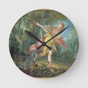 Relógio Redondo Rhea Sylvia fleeing from the Wolf, 1756