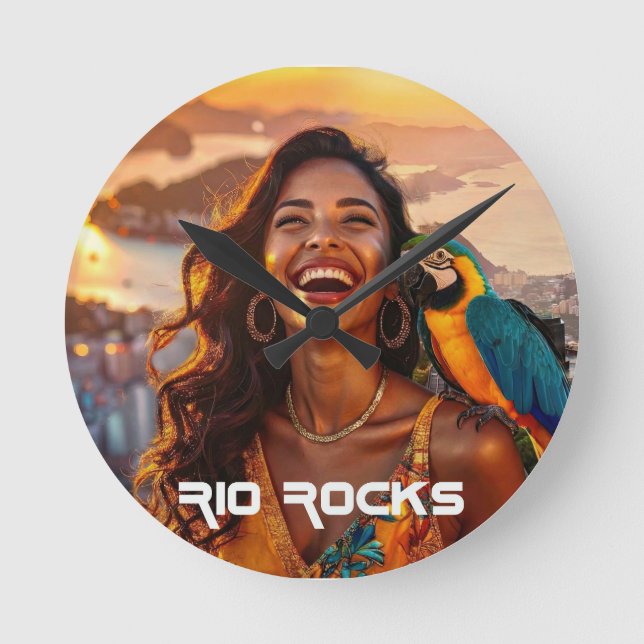 RELÓGIO REDONDO RIO DE JANEIRO - BRASIL (Frente)