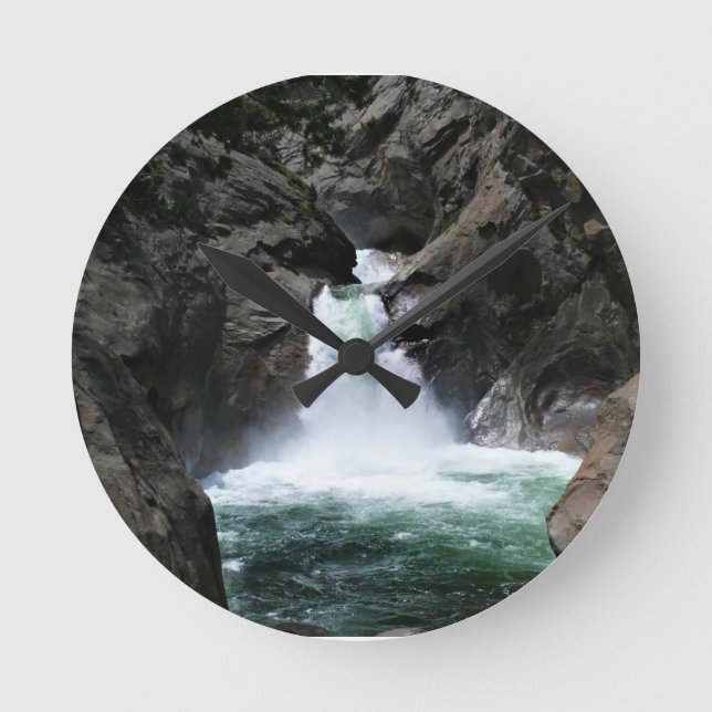 Relógio Redondo Roaring River Falls, King's Canyon, CA (Frente)