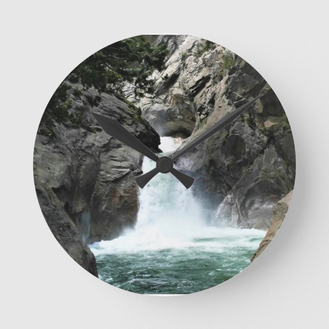 Relógio Redondo Roaring River Falls, King's Canyon, CA (Frente)