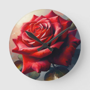 RELÓGIO REDONDO ROSA 2