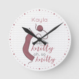 Relógio Redondo Rosa Dourado, Sinto-Me Bela, Tão Bela