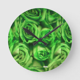 Relógio Redondo Rosas