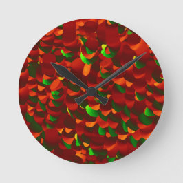 Relógio Redondo Rosenblätter abstrakt