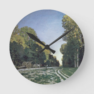 Relógio Redondo Rota de Chailly de Claude Monet , Fontainebleau