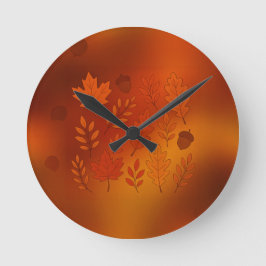 Relógio Redondo Round clock autumn