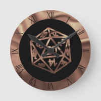 RPG Dice | Copper Fantasy Retro Tabletop PnP Gamer