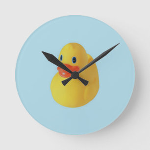 Relógio Redondo Rubber Ducky