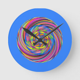 Relógio Redondo Rubins Spiral Design