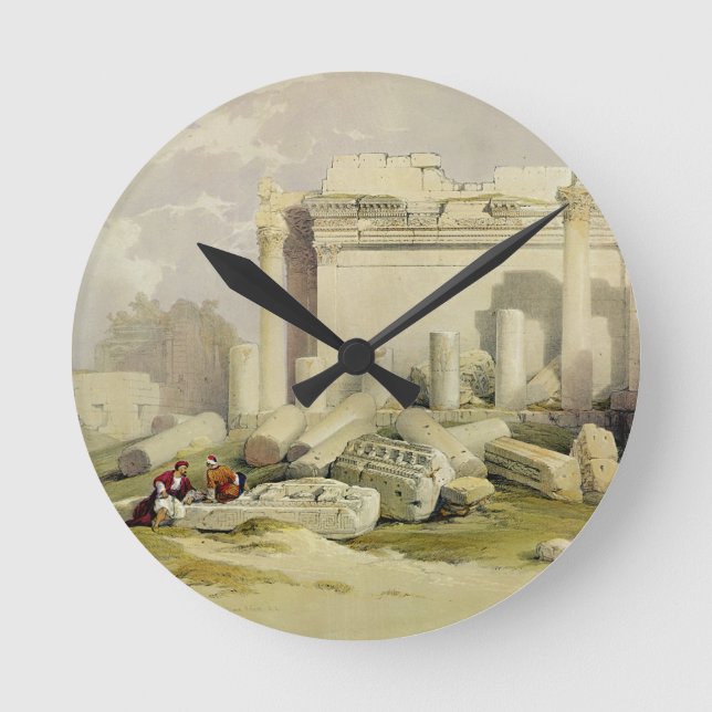 Relógio Redondo Ruínas do Portico Oriental do Templo de Baal (Frente)