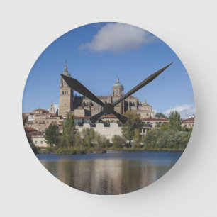Relógio Redondo Salamanca Cathedrals e a cidade