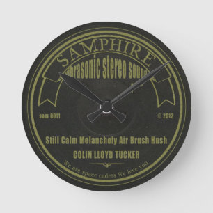 Relógio Redondo Samphire grava o pulso de disparo