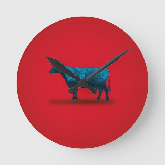 Relógio Redondo Santa Vaca... Série Fazenda n.º 1 (Frente)