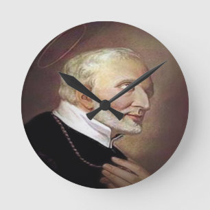Relógio Redondo Santo Alphonsus Liguori