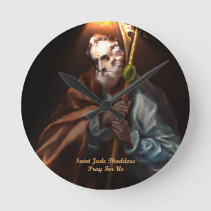 Relógio Redondo São Judas Tadeu