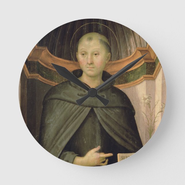 Relógio Redondo São Nicolau de Tolentino (painel) (Frente)