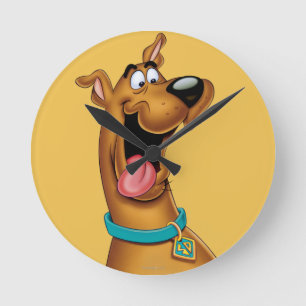 Relógio Redondo Scooby-Doo excitou a cara