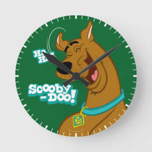 Relógio Redondo Scooby-Doo Rindo
