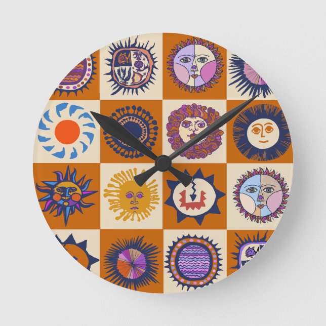 Relógio Redondo Scottsdale Del Sol (Frente)