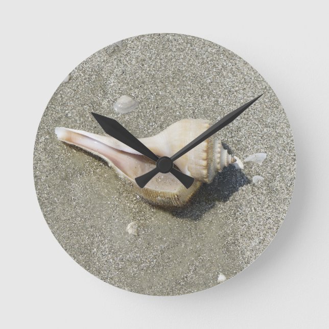 Relógio Redondo Seashell (Frente)