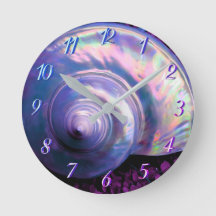 Seashell mãe opalescente tropical de pérolas