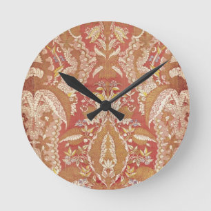 Relógio Redondo Seda moldada por rendas, francês, c.1720