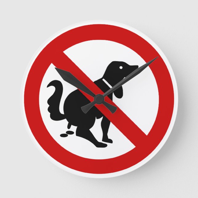 Relógio Redondo SEM Cachorro ⚠ Sinal Tailandês ⚠ (Frente)