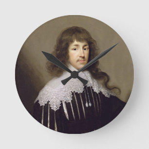 Relógio Redondo Senhor Francis Godolphin, 1633 (óleo em canvas)