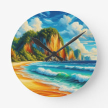 Serenidade Costeira: Maiestosos Cliff e Tranquil S