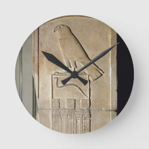 Relógio Redondo Serpent king stela, c.3000 BC (calcário) (também s