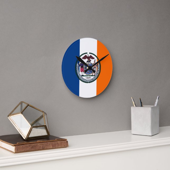 Relógio Redondo Show off your colors - New York (Escritório)