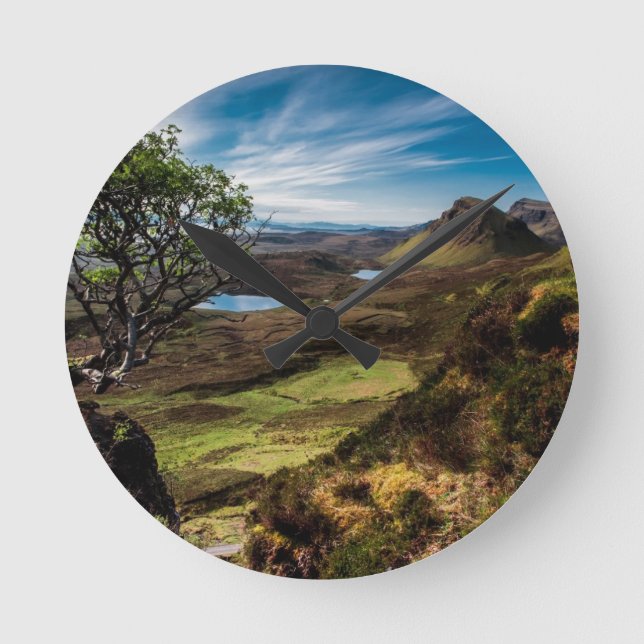 Relógio Redondo Siga seus sonhos! (Frente)