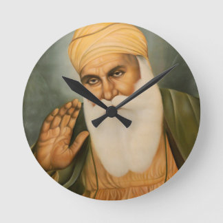 Relógio Redondo Sikh Art/Símbolo