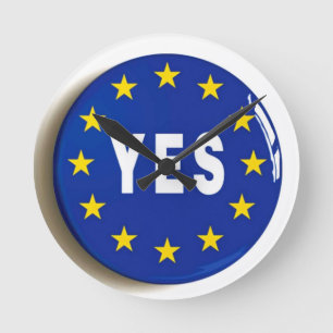 Relógio Redondo Sim à UE - estada na União Europeia