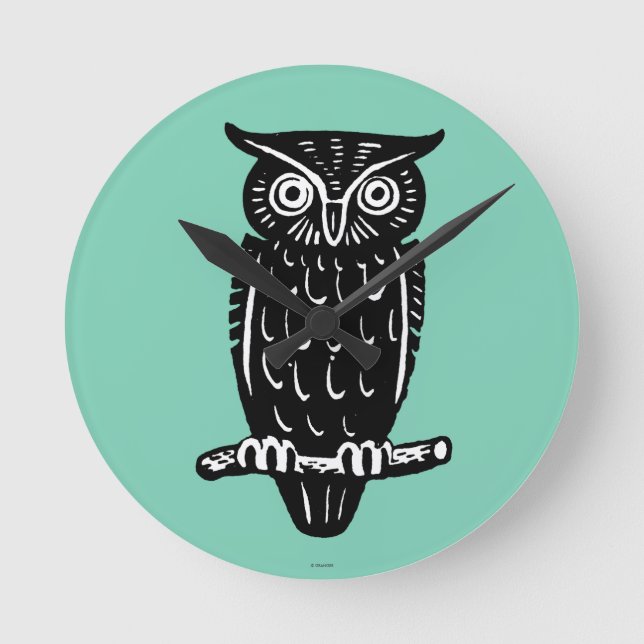 Relógio Redondo Símbolo: Sabedoria (Frente)