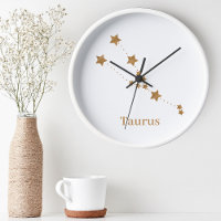 Símbolo Zodiaco Moderno Taurus Dourado| Elemento T