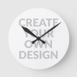 Relógio Redondo Simply - Create Your Own Wall Clock